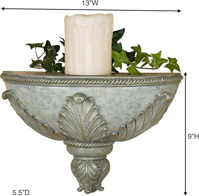 Touch of Class Lionna Wall Shelf Blue