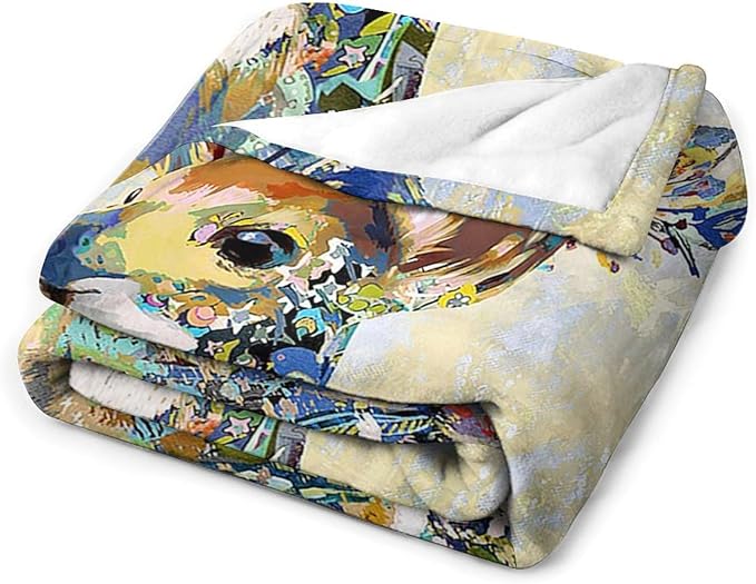 Deer Blanket Forest Deer Gifts for Girls Boys Woman Kids Hunting Lover Throw Blankets Soft Blanket Warm Fleece Flannel Plush Blankets for Bed Sofa Couch 60"x80"