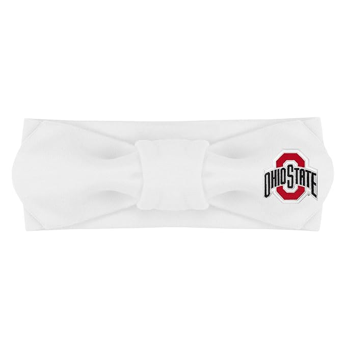 Creative Knitwear Ohio State University Buckeye Solid Hair Knot