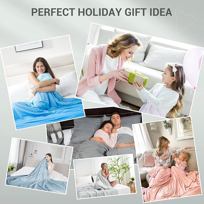 Elegear Revolutionary Cooling Blanket King, Absorbs Heat to Keep Body Cool for Night Sweats, Double Sided Arc-Chill3.0 Cooling Fiber Q-Max>0.5, Lightweight Summer Cold Blankets for Sleeping 90“ x 108”