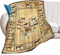 Tijuboni Horses Throw Blanket Horse Gifts for Girls Boys Women Men Kids Adults Soft Flannel Fleece Blanket for Couch Sofa Bed Home Decor 40"x50"