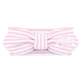 Creative Knitwear Iowa State Cyclones Infant Girls Pink/White Striped Hair Knot Headband Embroidered Logo - Size Newborn - 4T
