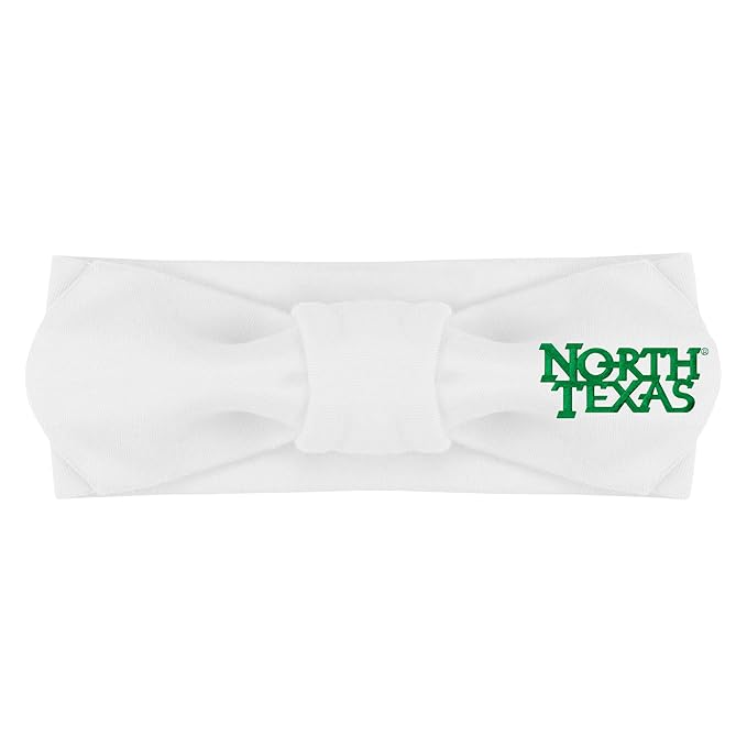 Creative Knitwear University of North Texas Striped Hair Knot