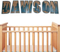 Personalized 3D Wooden Name Sign - Custom Baby Name Signs for Nursery & Kids Room, Baby Announcement Sign, Wall Name Signs Personalized, Round Wooden Letters for Nursery Decor (Woodland)