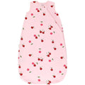Ecolino Organic Cotton Baby Sleep Sack - 2-Way Zipper Baby Wearable Blanket - Toddler Sleeping Bag Sack - 18-36 Months - Cherry