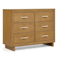 Delta Children babyGap Skye 6 Drawer Dresser with Interlocking Drawers Greenguard Gold Certified, Acorn