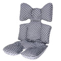 Baby Seat Pad Liner for Stroller, Universal Stroller Cushion Pad for Baby Soft and Breathable 3D Air Mesh Cotton Stroller Liner Insert Car Seat Insert (Dots)