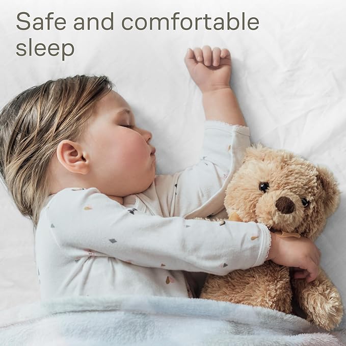 Niagara Crib 2 Pack 100% Waterproof Mattress Protector, Soft Breathable Crib Mattress Protector with Deep Pocket, Mattress Pad for Toddler and Baby (52x28, White, Gray) - Viscose Made from Bamboo