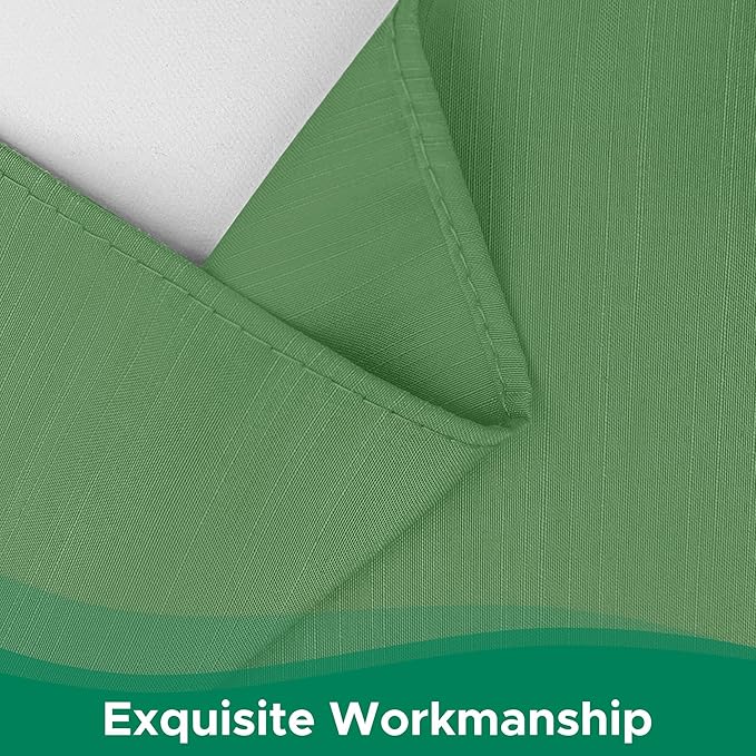 Biscaynebay Wrap Around Bed Skirts for Queen Beds Short Drop of 12", Sage Adjustable Elastic Dust Ruffles Easy Fit Wrinkle Resistant Silky Luxurious Fabric Machine Washable