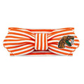 Creative Knitwear Florida A&M Rattlers Infant Girls Orange/White Striped Hair Knot Headband Embroidered Logo - Size Newborn - 4T