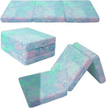 MeMoreCool Foldable Floor Mattress for Kids, Glow 57x22 Inch Toddler Nap Mat for Sleeping and Daycare, Portable Trifold Futon Mattress Floor Bed