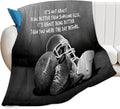 Sports Football Throw Blanket - Soft Warm Cozy Fleece for Boys Men Girls Women Kids Adults - Couch Sofa Bed 50"x40"