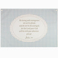 Christian Bible Verse Scripture Rectangular Banner Flag Wall Decor Gift for Baby Boy Girl Kids,Nursery Bedroom Reading Room Decor-Baby,Shower Birthday Christmas Gift-Be Strong and Courageous