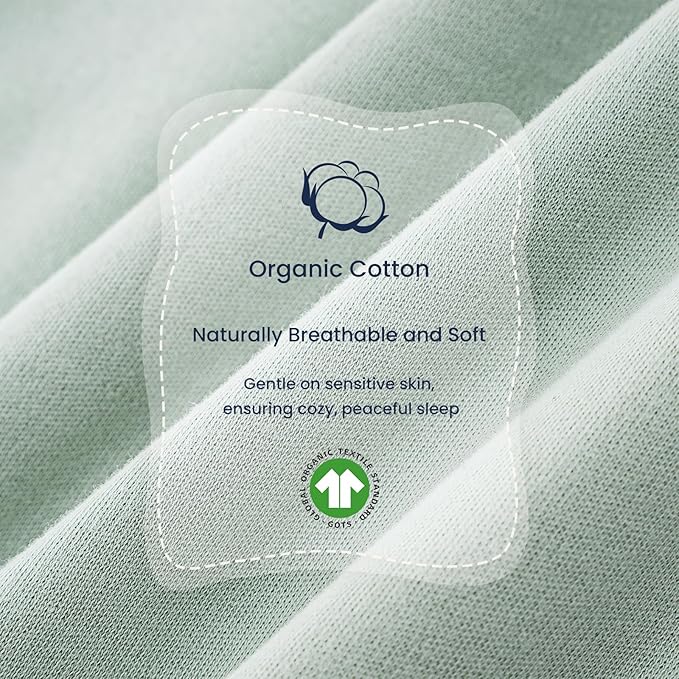 Unisex Sleeping Bag for Babies and Toddlers 1.0 Tog Sleep Sack 6-18 Months, Newborn Sleep Sack, Wearable Blanket Baby, One Piece Long Sleeves, Gifts for Baby