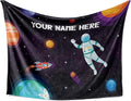 Space V3 Personalized Kids Blanket | Cozy Space Themed Throw | Soft Warm Fleece - 50x60
