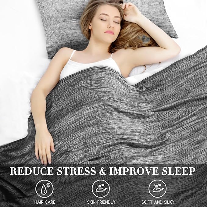 LUXEAR Cooling Blanket Japanese Q-Max >0.5 Technology Keep Cool in Hot Summer, King Size Blanket for Adults, Children, Babies, Mica Nylon and PE Cool Fabric Breathable Comfortable-Black