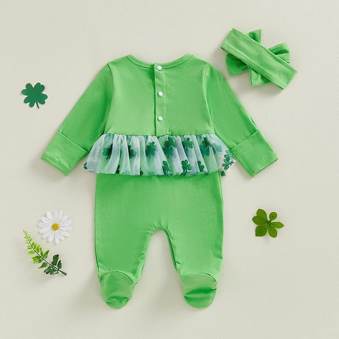Twopumpkin My First Easter Outfit Baby Girl Newborn Bunny Onesie Ruffle Tulle Tutu Dress Romper Hooded Jumpsuit With Ear