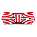Creative Knitwear Georgia Bulldogs Infant Girls Red/White Striped Hair Knot Headband Embroidered Logo - Size Newborn - 4T