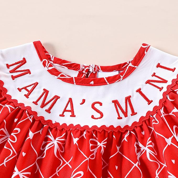 Newborn Baby Girl Romper Mamas Mini Bow Plaid Print Puff Sleeve Smocked Bubble Romper Jumpsuit Bodysuit Clothes