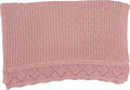 Baby Knit Blanket, 100% Cotton Waffle Patterns, Soft, Cozy, Lightweight Swaddle for Newborn & Infant Swaddling Beige Neutral, Perfect Baby Shower Ideas Rose Pink 28x36