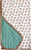 Copper Pearl Blitz Jumbo 3-Layer Toddler Blanket: Soft Quilts for Boys & Girls | Breathable, Cozy, Baby Quilt | 46x46 Premium Polyester/Rayon