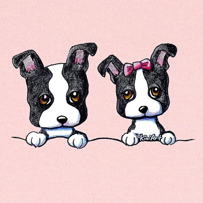 CafePress KiniArt Boston Terrier Baby Blanket, Super Soft Newborn Swaddle