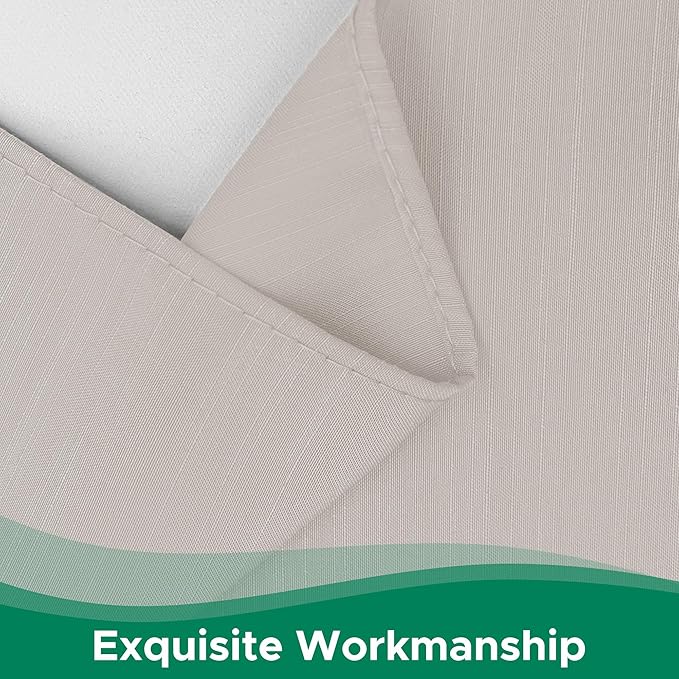 Biscaynebay Wrap Around Bed Skirts for King & Cal King Beds 17" Long Drop, Camel Grey Adjustable Elastic Dust Ruffles Easy Fit Wrinkle Resistant Silky Luxurious Fabric Machine Washable