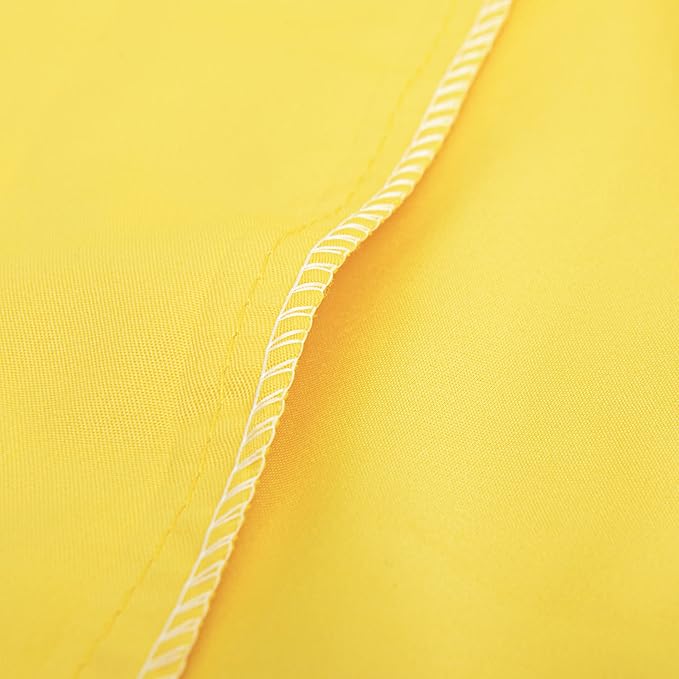 NTBAY Zippered Toddler Pillowcases Set of 2, 100% Brushed Microfiber 13x18 Pillowcases, Super Soft and Cozy Travel Kids Nursery Pillow Cases, 13x18 Inches, Yellow