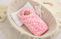 Flannel Baby Blanket Reversible Super Soft Blankets for Boys Girls Infant Newborn Sherpa Receiving Blankets for Crib Stroller Pink 30" x 40"