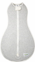 Woombie Original Baby Swaddling Blanket - Soothing, Cotton Baby Swaddle with Zipper - Wearable Newborn Blanket, Twilight Stripes, 5-13 lbs