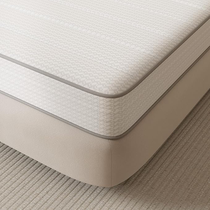 Novilla Full Size Mattress, 6 Inch Full Mattresses in a Box with Smarts™ Coil for Pressure Relief, Medium Plush Foam and Spring Hybrid Colchones with CertiPUR-US Certified for Kids