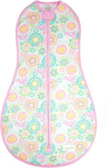 Woombie Original Baby Swaddle, Spring Fling, Big Baby 14-19 Pounds, 3-6 Months