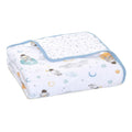 aden + anais Essentials Dream Blanket, Muslin Baby Blankets for Girls & Boys, Ideal Lightweight Newborn Nursery & Crib Blanket, Unisex Toddler & Infant Bedding, Shower & Registry Gift, Space Explorers