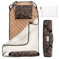 Tot Cot Kids Nap Mat - Toddler Preschool Daycare Bedding Cover with Blanket and Pillow - Ages 2 Yrs to 5 Yrs