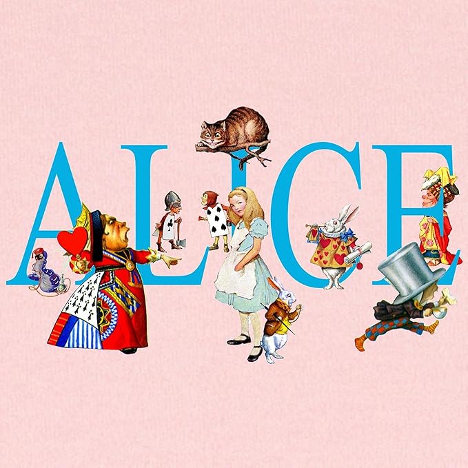 CafePress Alice & Friends in Wonderland Baby Blanket, Super Soft Newborn Swaddle