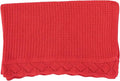 Baby Knit Blanket, 100% Cotton Waffle Patterns, Soft, Cozy, Lightweight Swaddle for Newborn & Infant Swaddling Beige Neutral, Perfect Baby Shower Ideas Red 30x40