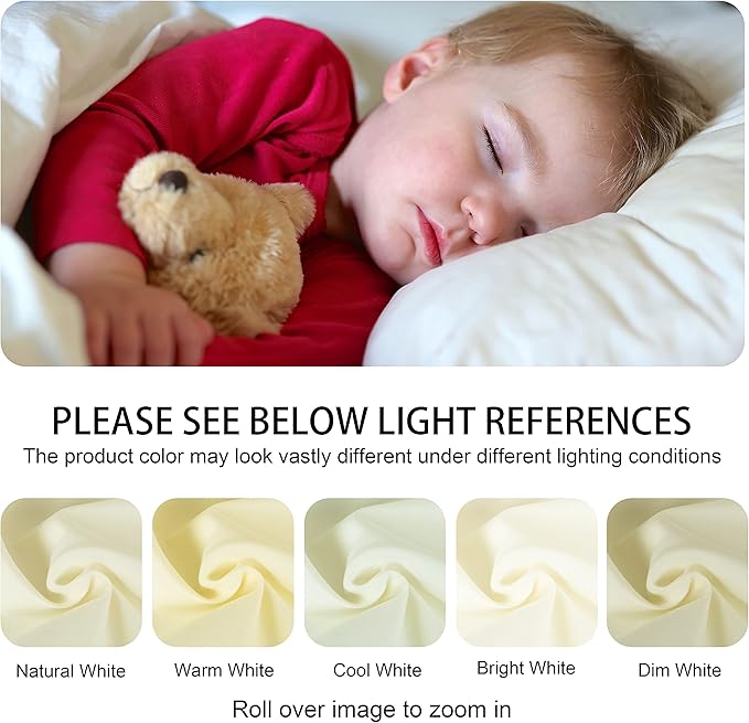 NTBAY Microfiber Toddler Pillowcases with Envelope Closure, 2 Pack 100% Brushed Microfiber Super Soft Travel Kids Nursery Pillow Cases, 14"x20" Fits Pillows Sized 12"x16" 13"x18" 14"x19", Ivory