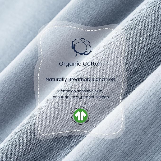Unisex Sleeping Bag for Babies and Toddlers 1.0 Tog Sleep Sack 6-18 Months, Newborn Sleep Sack, Wearable Blanket Baby, One Piece Long Sleeves, Gifts for Baby