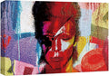 SIGNWIN Framed Canvas Wall Art David Bowie Ziggy Stardust Colorful Collage Graffiti & Street Art Famous People Pop Art Modern Urban Multicolor for Living Room, Bedroom, Office - 16x24 inches