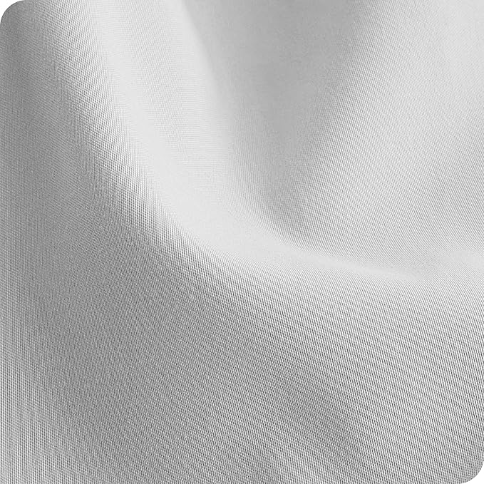 Bare Home 2-Pack Fitted Crib Sheets - Premium 1800 Ultra-Soft Microfiber - Breathable - Baby Sheet - for Boys & Girls - Fits Standard Crib and Toddler Mattresses (Sky Blue/Cloud Grey)