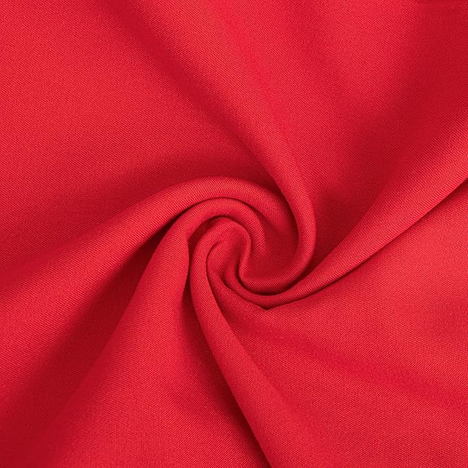 NTBAY Zippered Toddler Pillowcases Set of 2, 100% Brushed Microfiber 13x18 Pillowcases, Super Soft and Cozy Travel Kids Nursery Pillow Cases, 13x18 Inches, Red