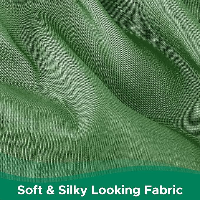 Biscaynebay Wrap Around Bed Skirts for Queen Beds Short Drop of 12", Sage Adjustable Elastic Dust Ruffles Easy Fit Wrinkle Resistant Silky Luxurious Fabric Machine Washable