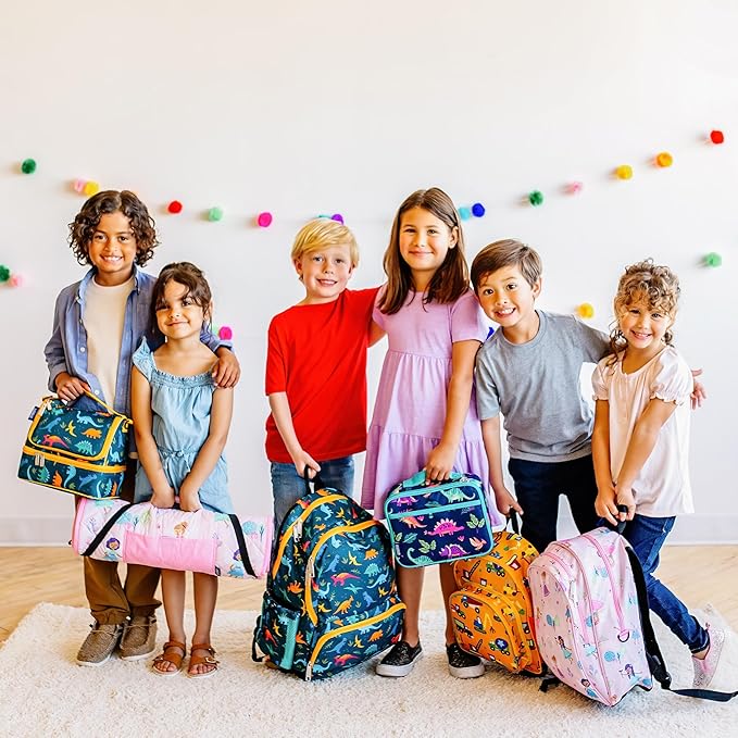 Wildkin Kids Microfiber Nap Mat – Soft Sleep Mat with Pillow, Ideal for School & Travel - On The Go